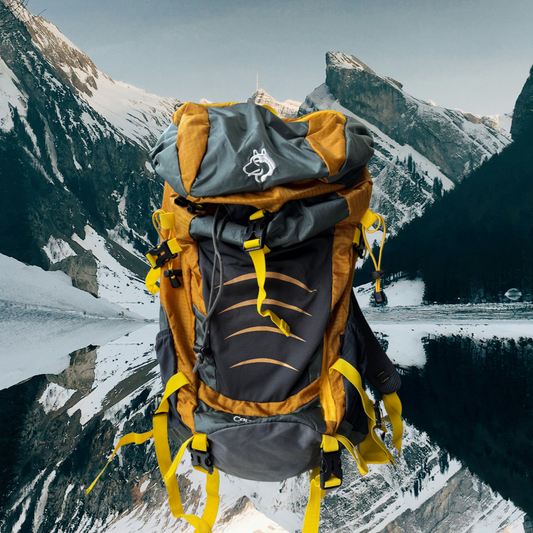 Outdoor mountaineering bag carrying system backpack 45L