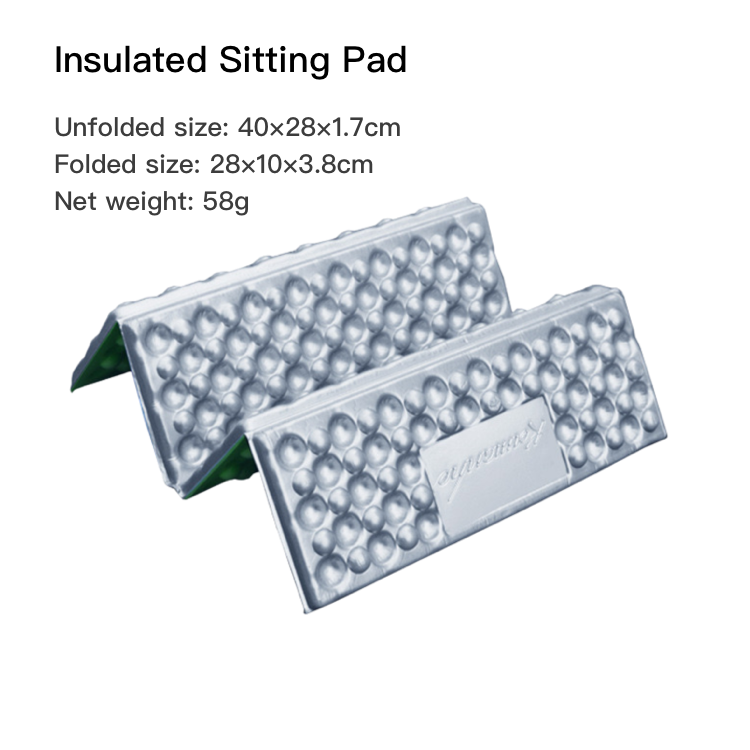 Outdoor folding cushion insulated Sitting Pad 4-pack